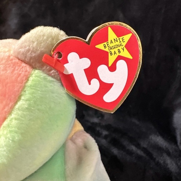TY Beanie Baby - Rare Retired Original Mint Condition- 1996 Peace Bear - Picture 4 of 6